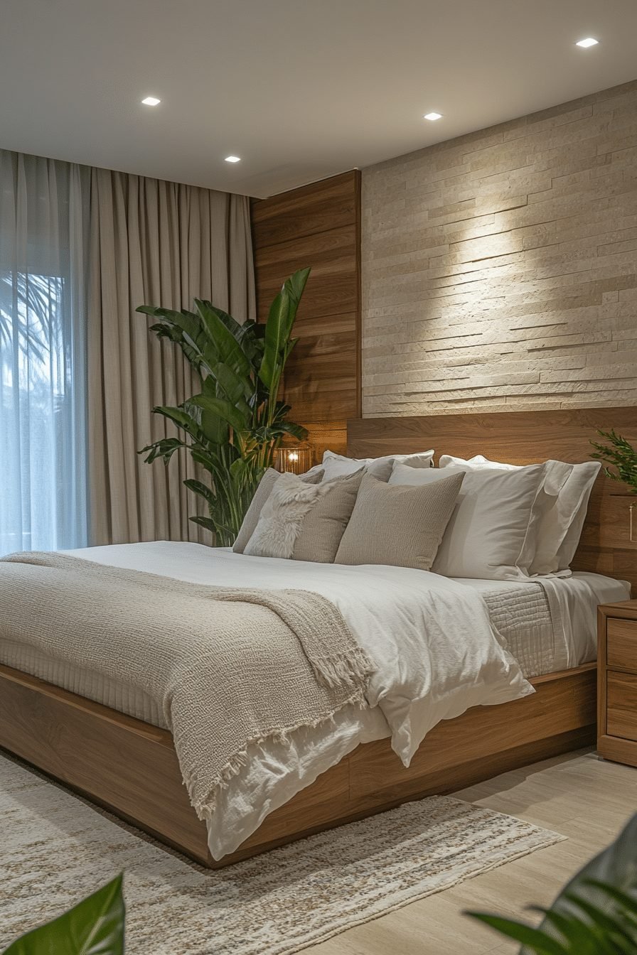 29 Contemporary Bedroom Design Ideas That Blend Style and Comfort 8 Natural Elements