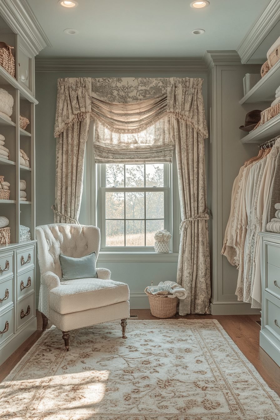 29 Contemporary Victorian Interiors That Blend Elegance and Modernity 8 Victorian Chic Dressing Room