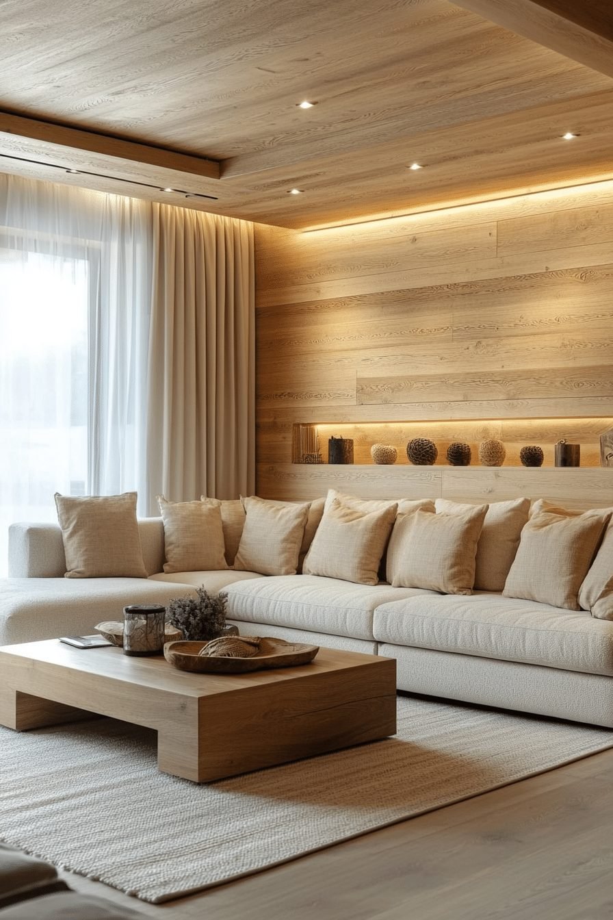 29 Contemporary Living Room Design Ideas for a Sleek and Modern Space 9 Warm Wood Accents Contemporary Room