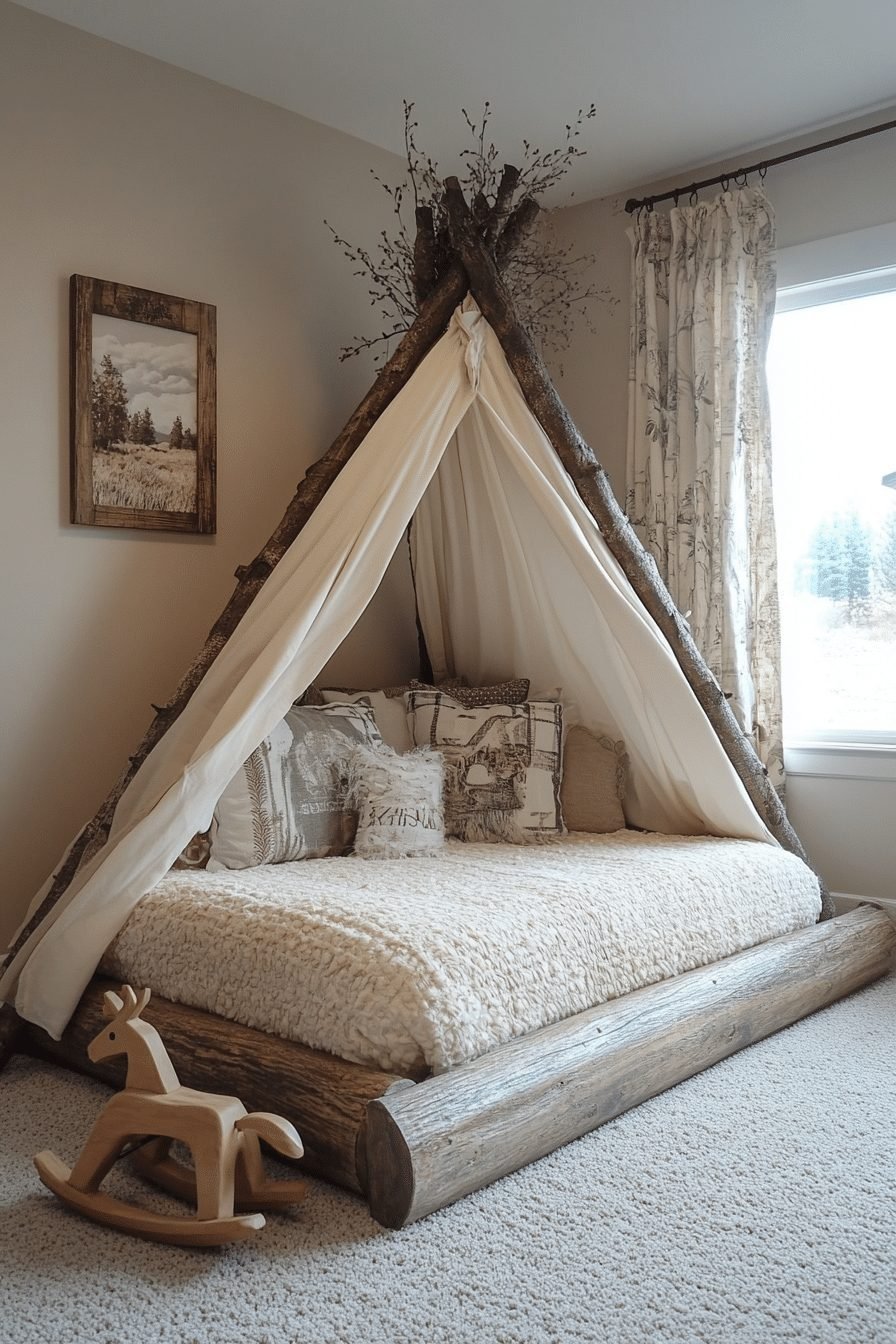 Whimsical bedroom kids