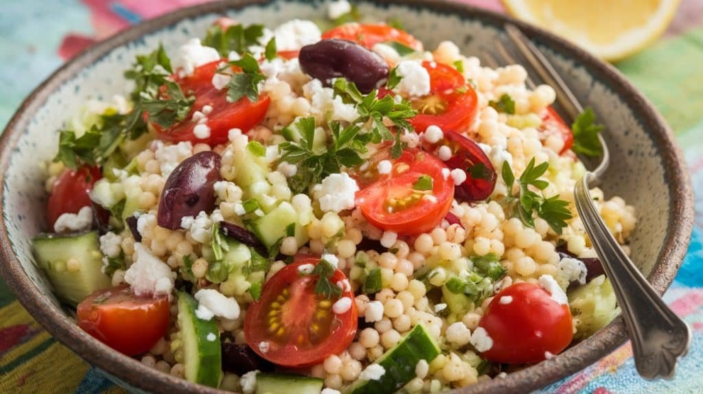 10-Minute Mediterranean Couscous Salad