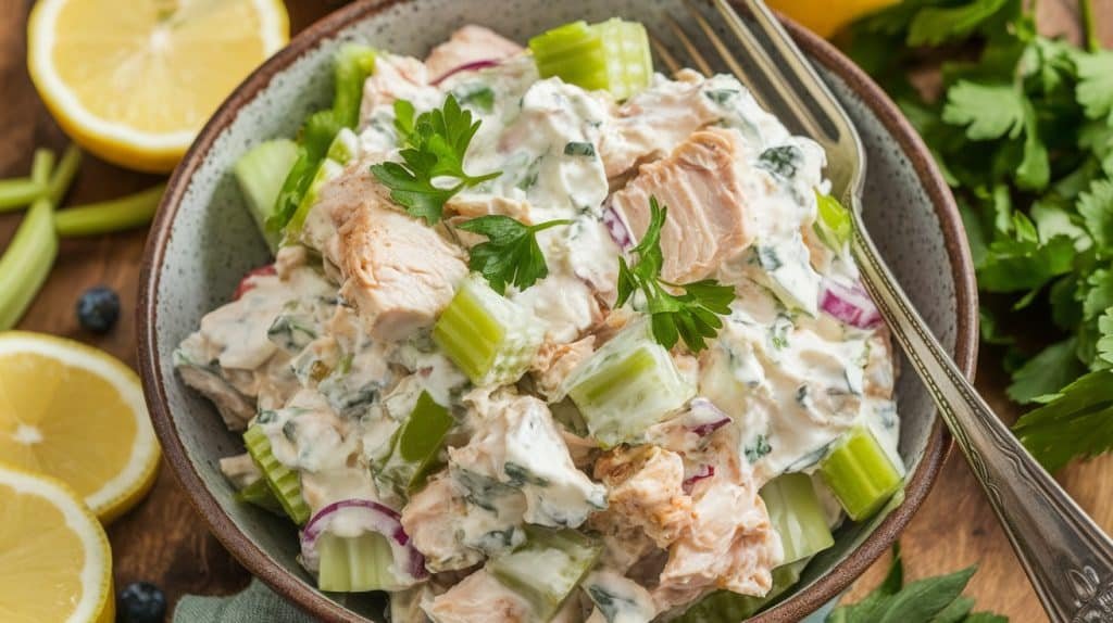 10-Minute Greek Yogurt Chicken Salad