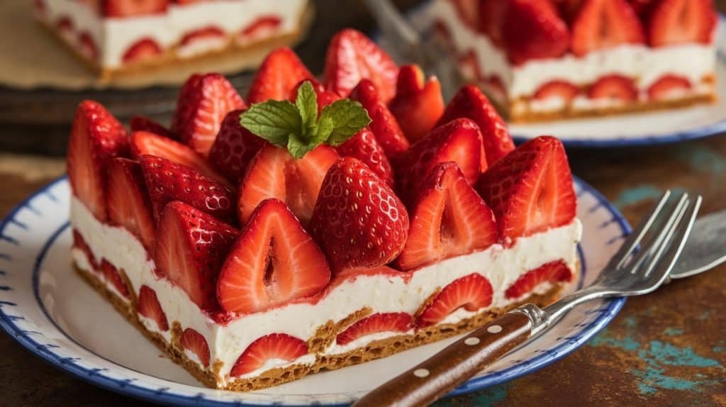 Strawberry Pretzel Salad