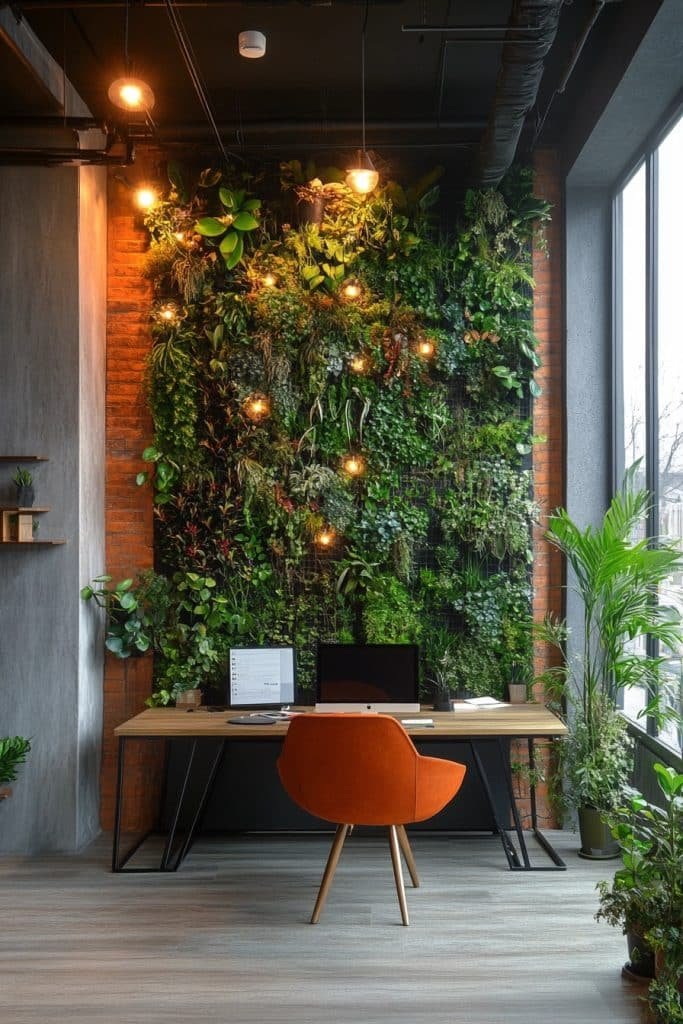 Biophilic Integrated Workspace