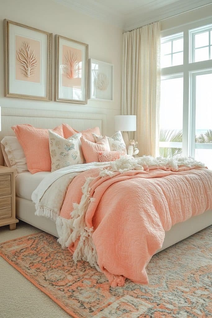 Calming Coral Tones