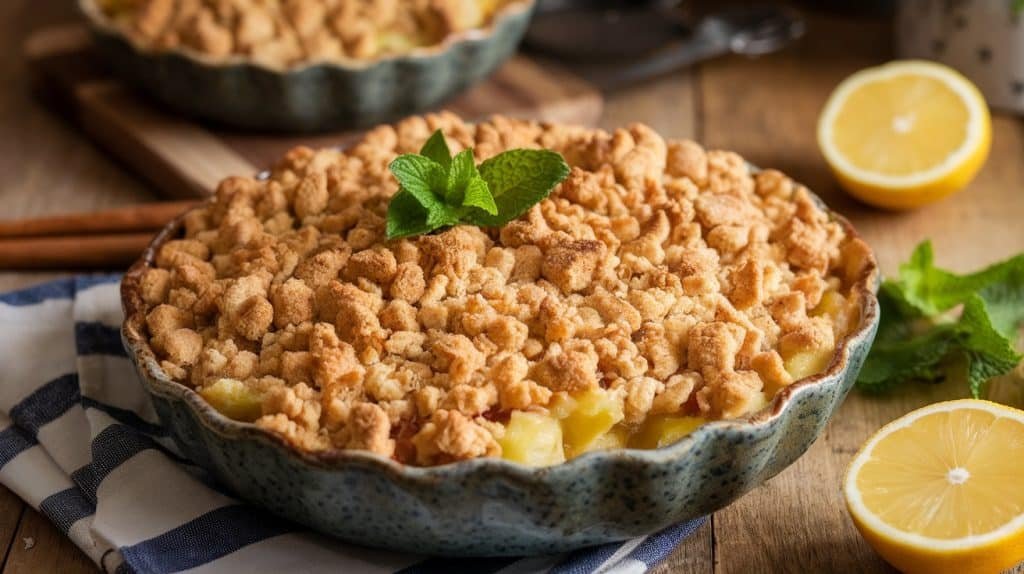 Keto Apple Pie Crumble