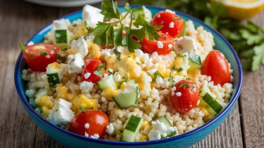 10-Minute Zesty Lemon Couscous Bowls