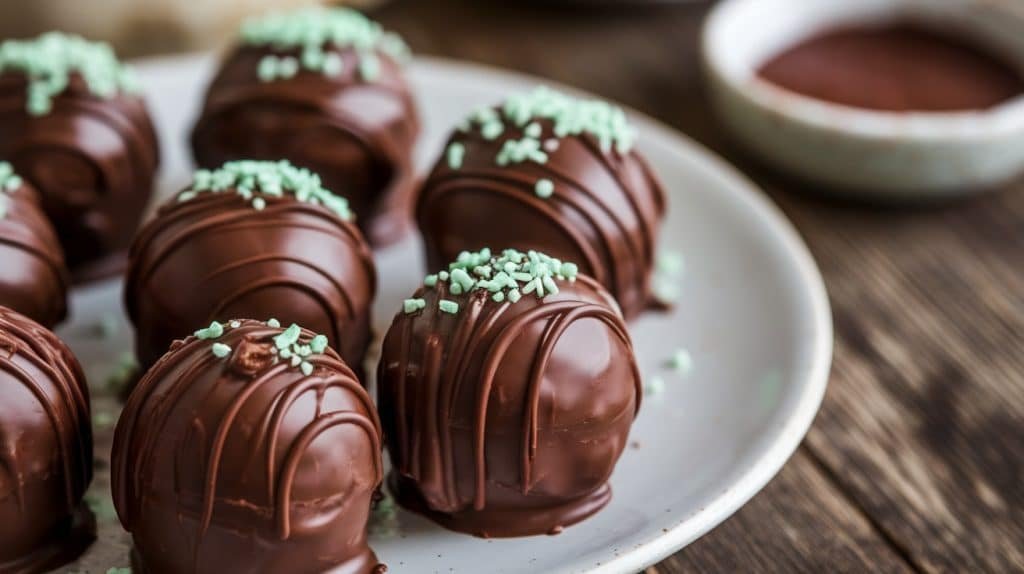 Keto Mint Chocolate Fat Bombs