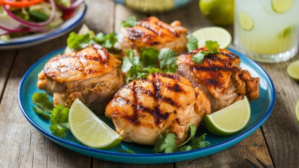 Tequila-Lime Chicken Thighs