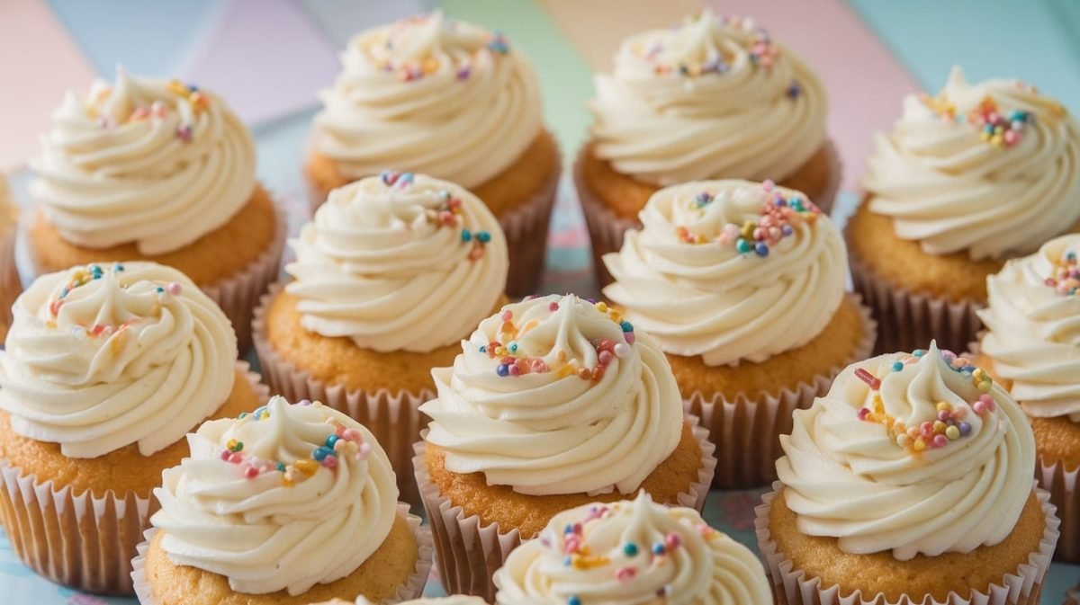 Classic Vanilla Cupcakes Recipe - Courtneys World
