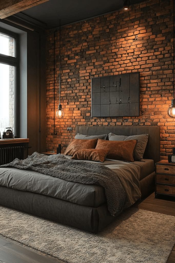 29 Contemporary Minimalist Bedroom Ideas for a Sleek and Serene Space 10 Industrial Chic Loft