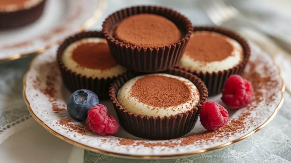 Keto Cream Cheese Chocolate Cups