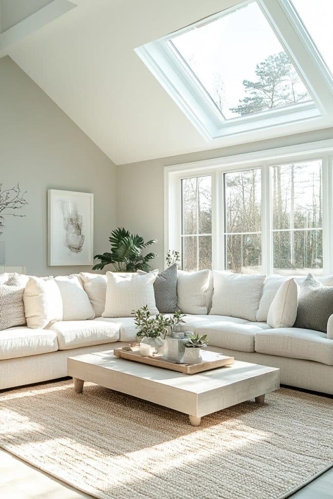 Light-Filled Contemporary Living Room