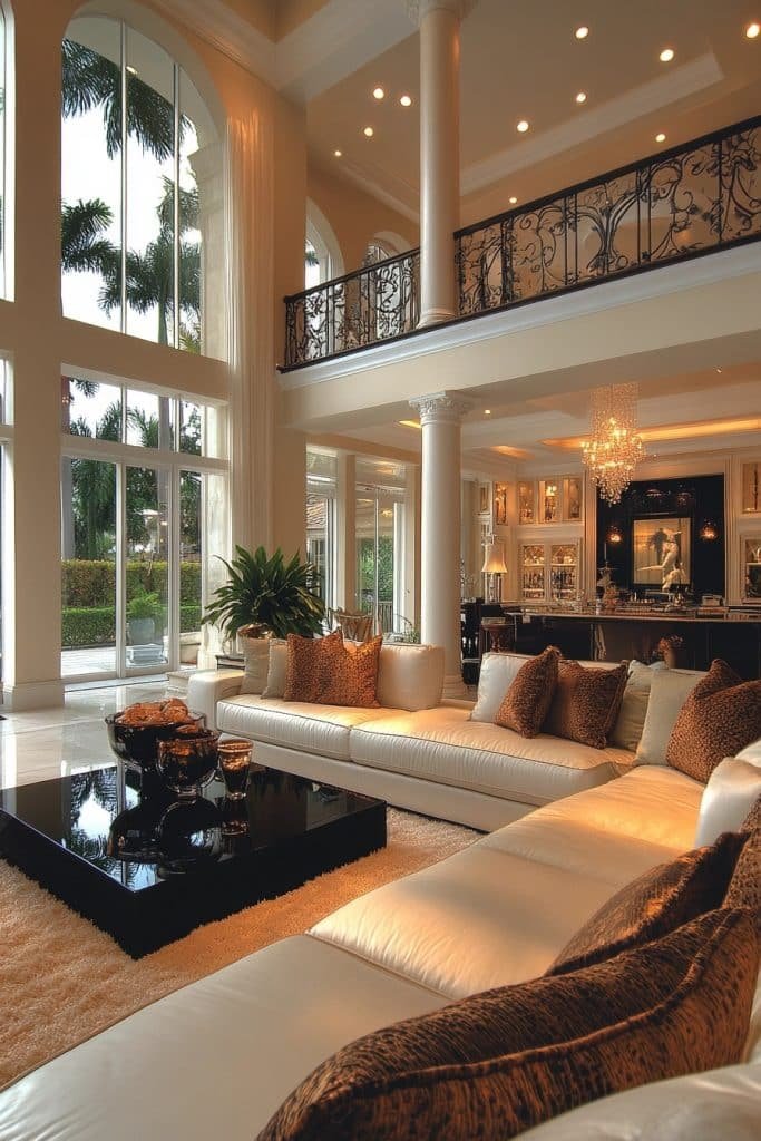 Luxurious Contemporary Living Room
