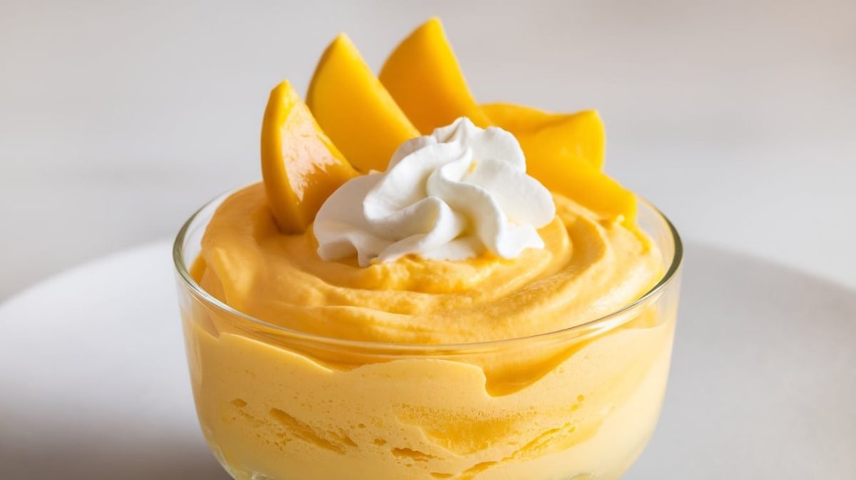 Light And Creamy Mango Mousse Recipe - Courtneys World