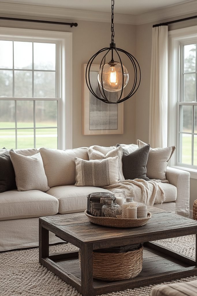 Sleek Farmhouse Interiors