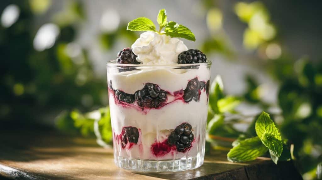 Keto Blackberry Fool
