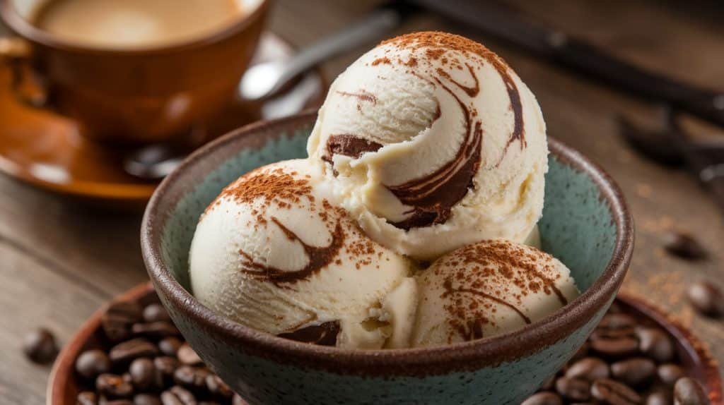 Keto Vanilla Mocha Ice Cream