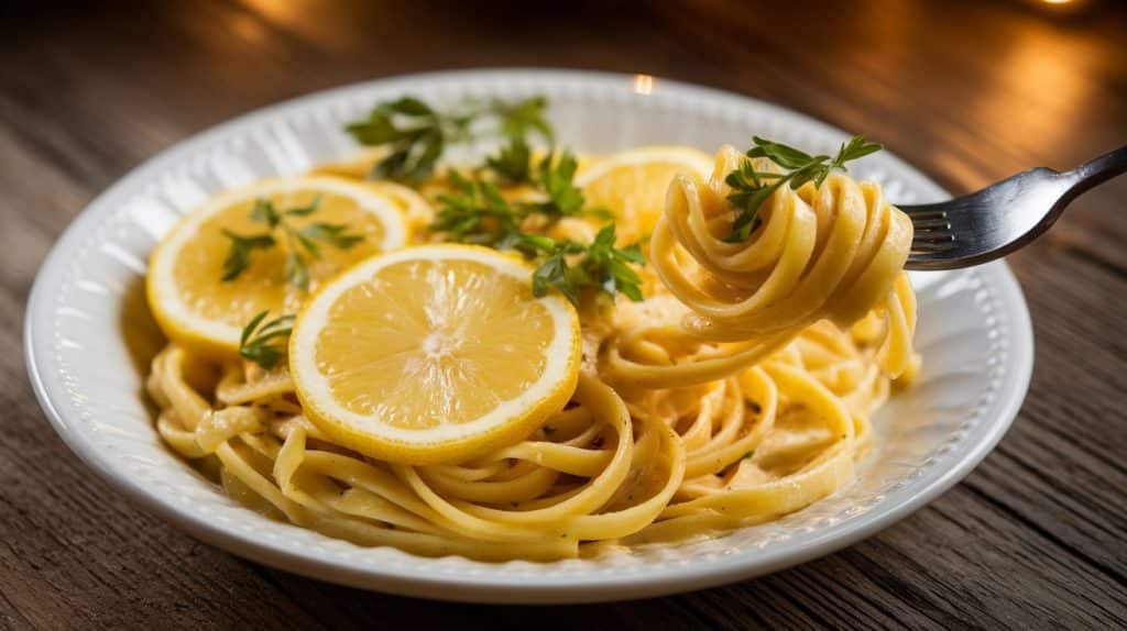10-Minute Garlic Lemon Pasta
