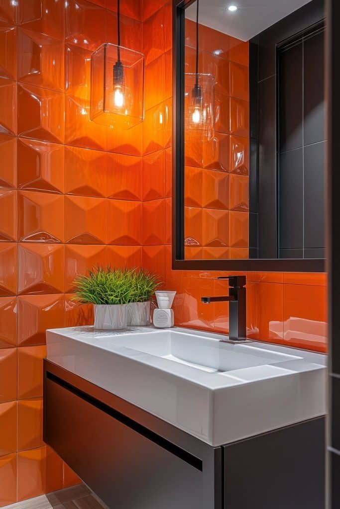 Urban Style Powder Room