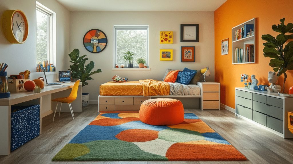 contemporary kids bedroom