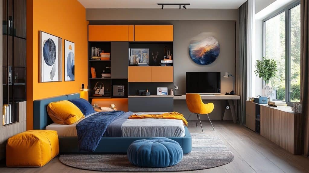 contemporary urban interior design