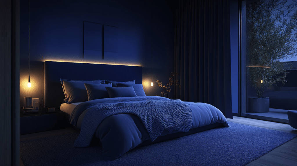 minimalistic bedroom ideas dark