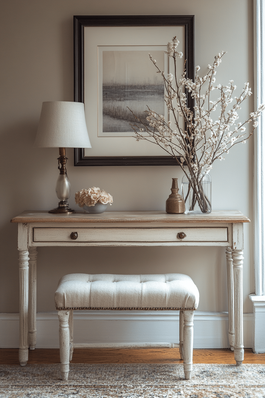 Small apartment entrance