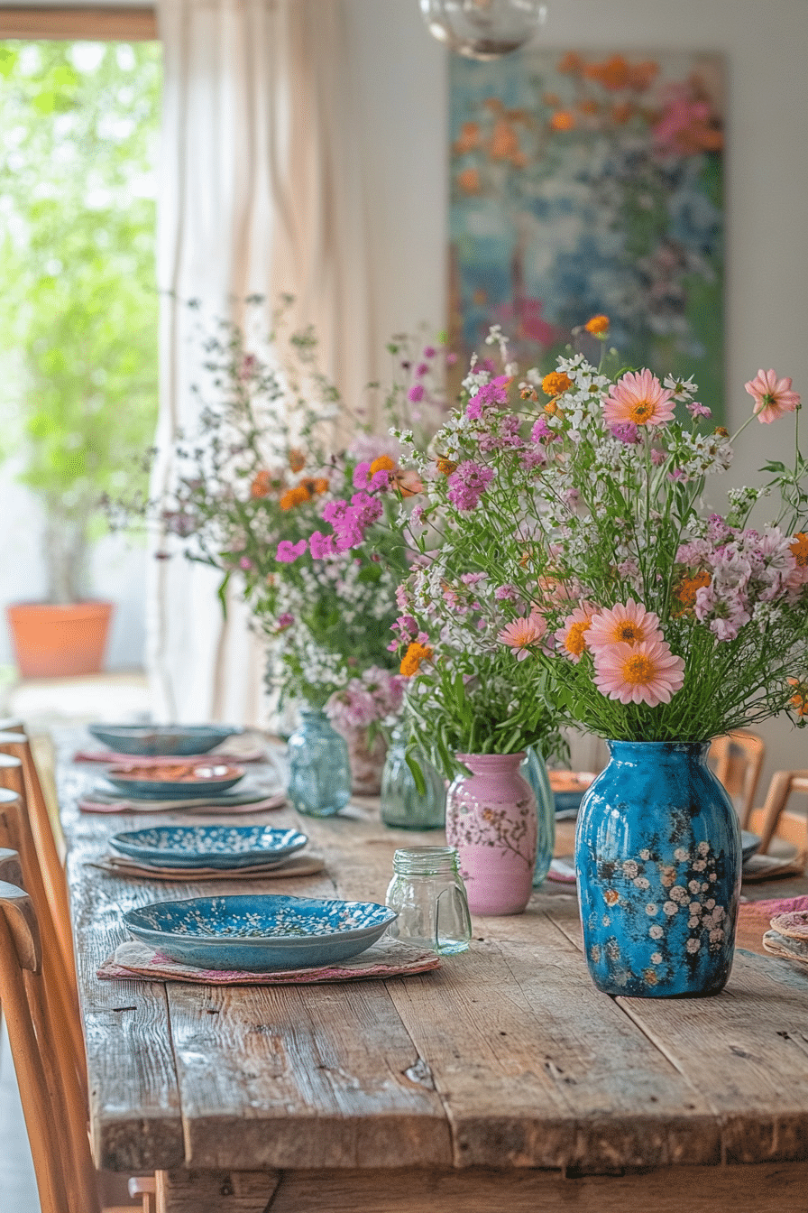 spring boho home decor ideas