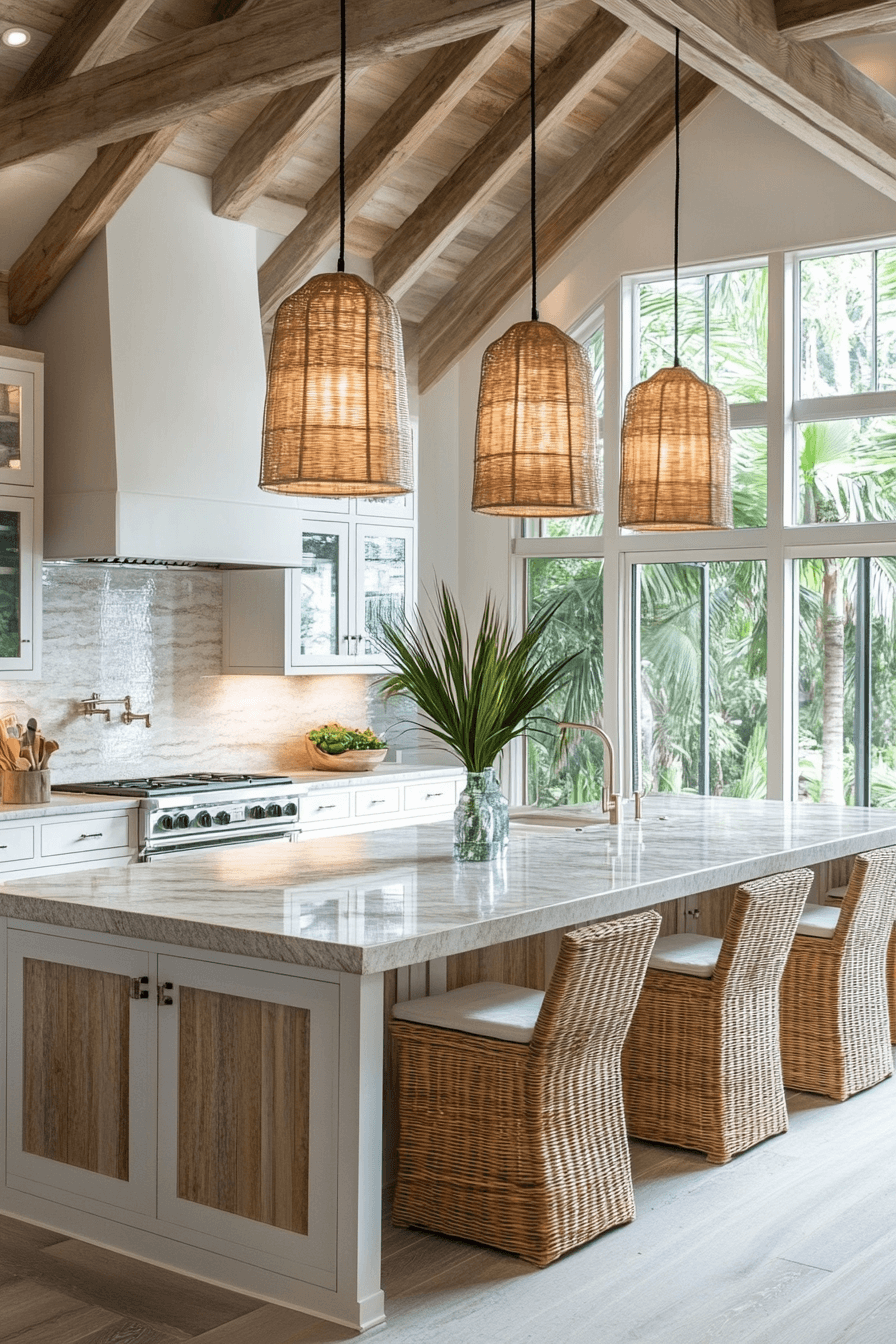 tropical kitchen design