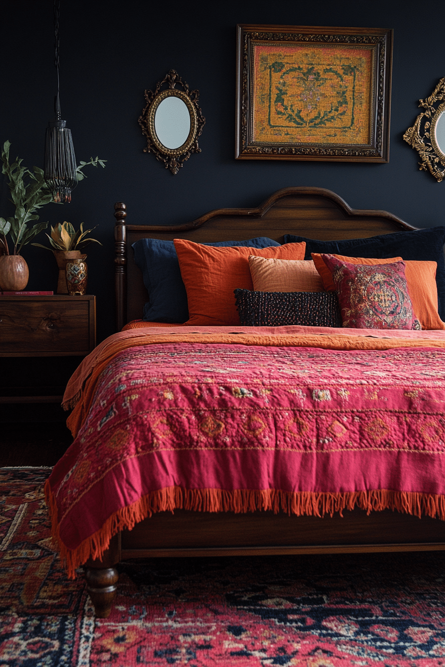 boho gothic bedroom