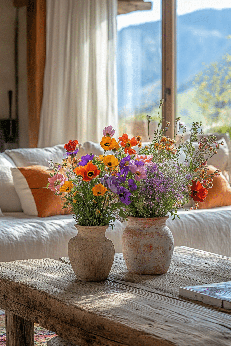 rustic spring home decor ideas