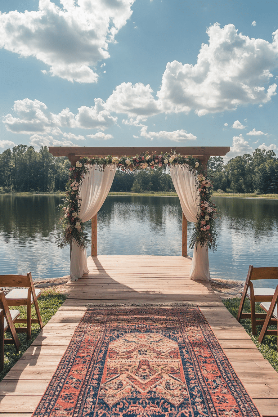 boho rustic wedding decor