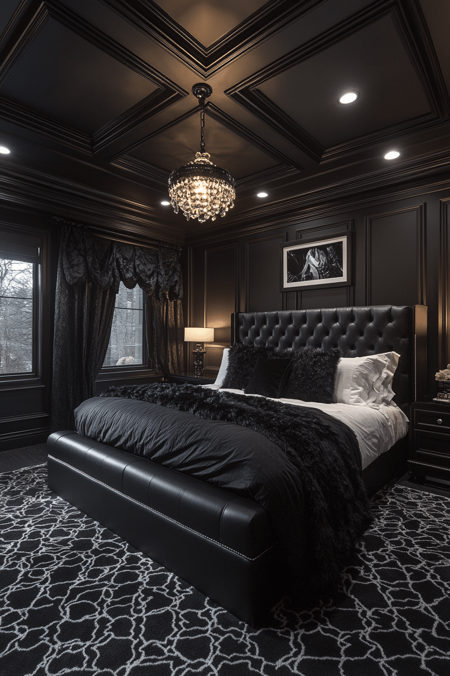 Luxury bedroom master