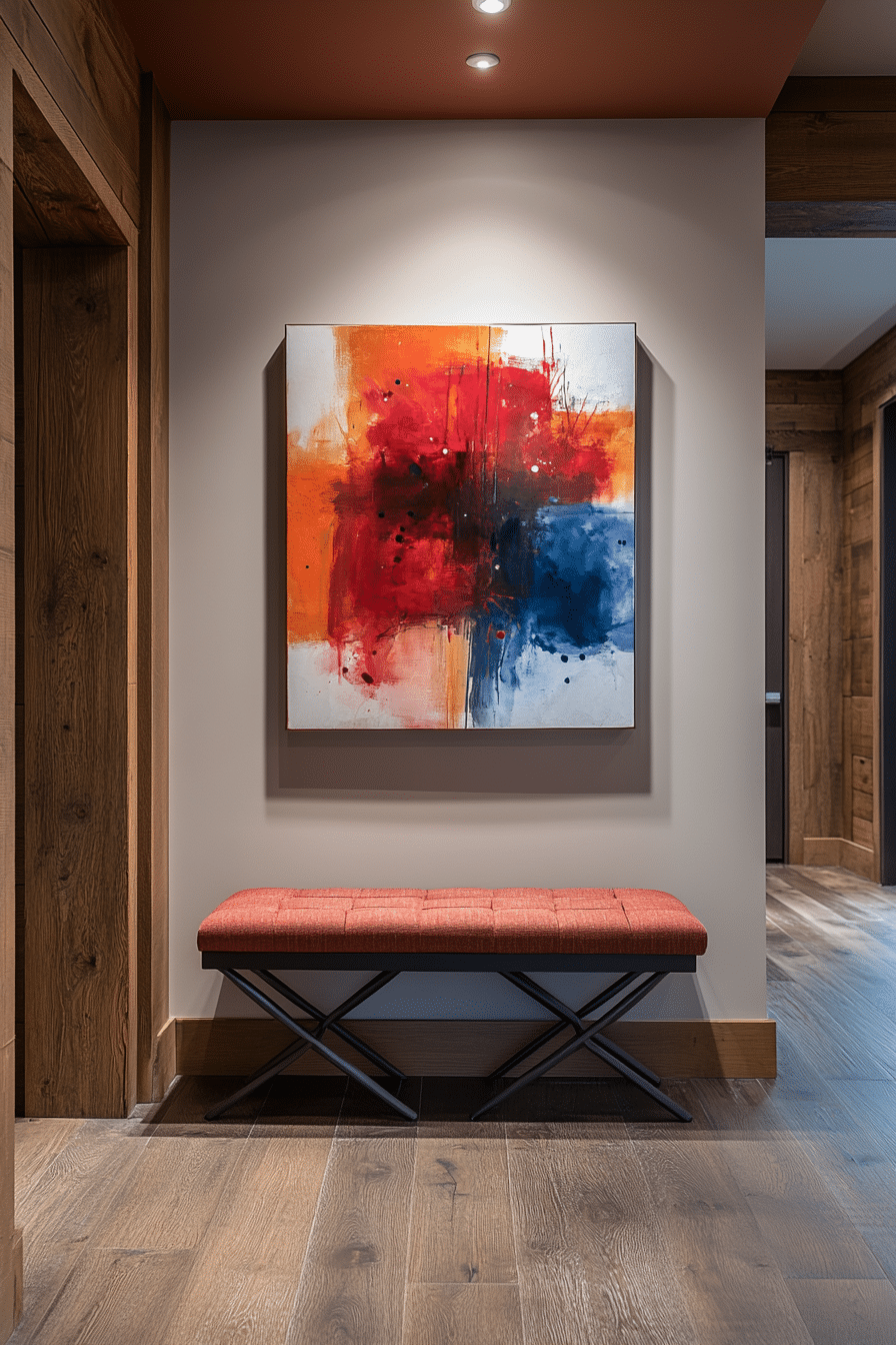 Small apartment entrance