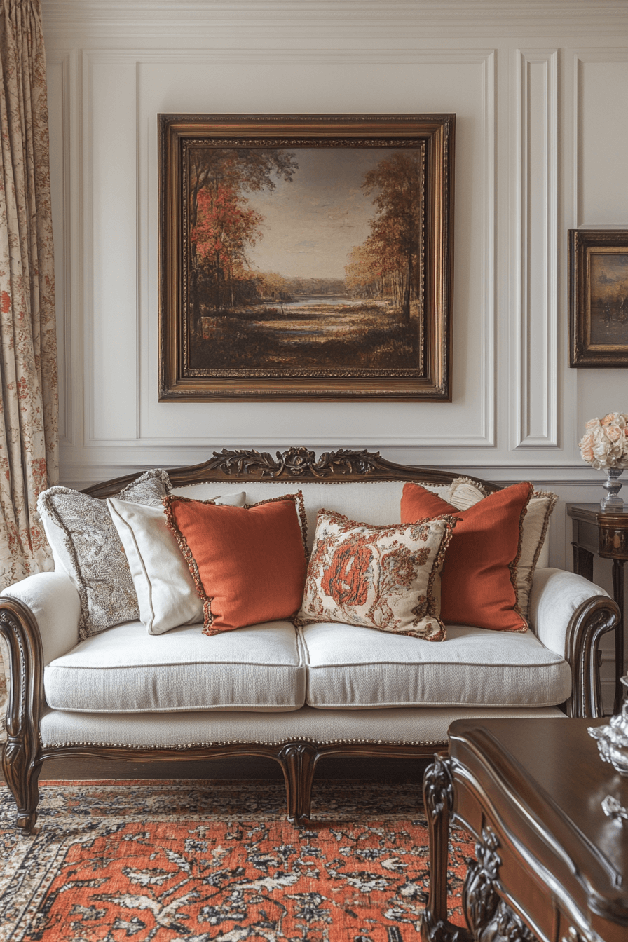 french provincial living room