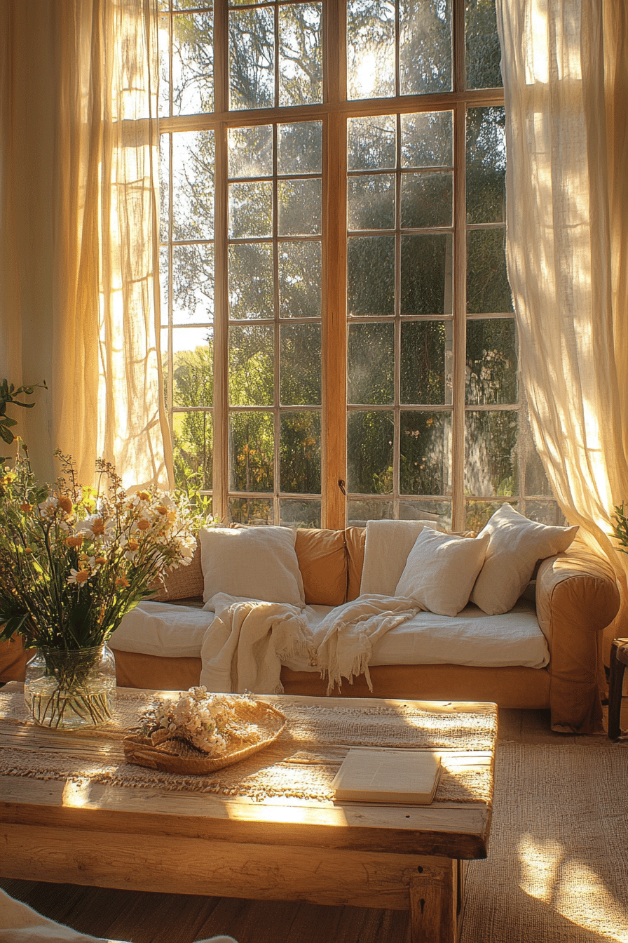 rustic spring home decor ideas