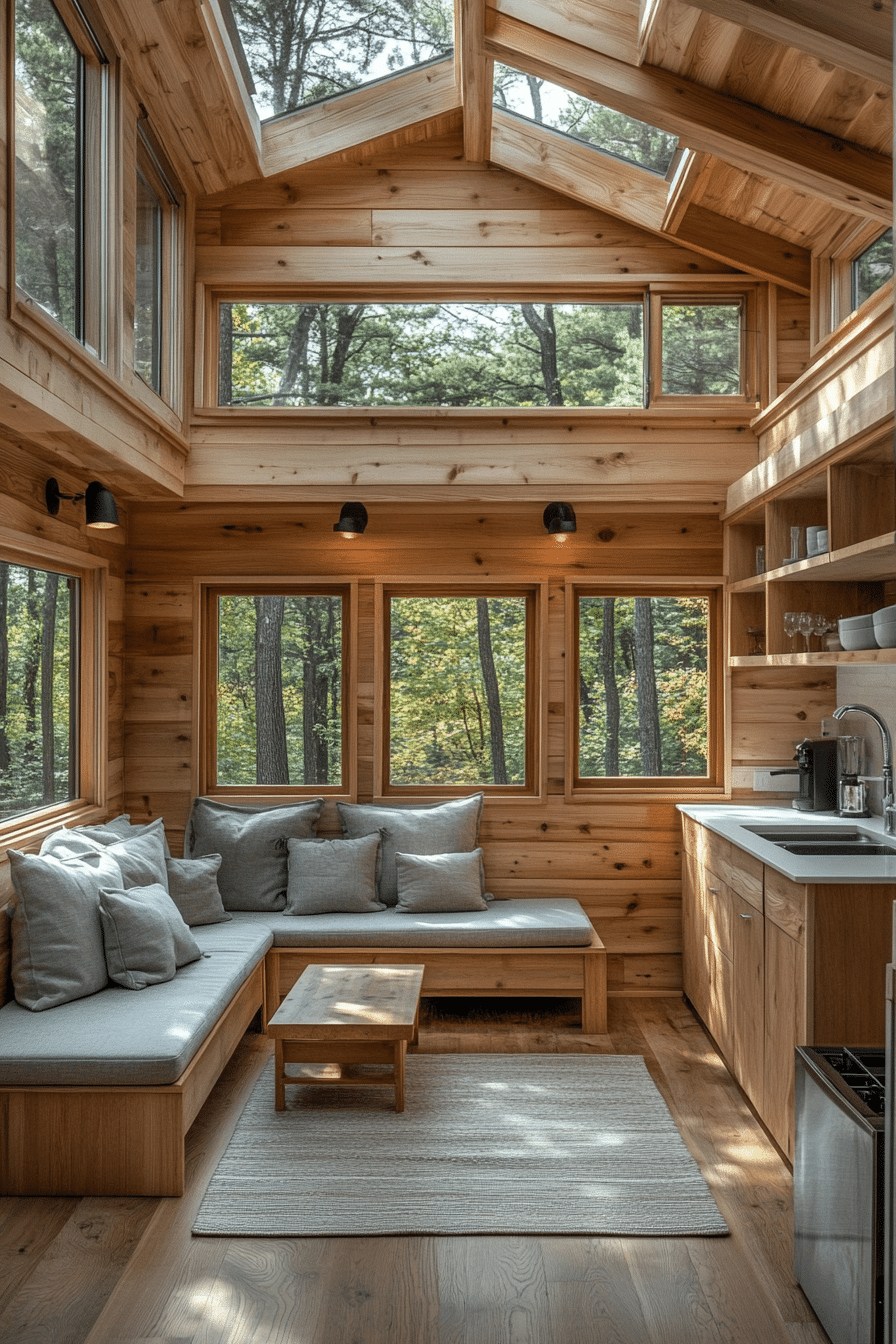 Tiny Cabins Interiors
