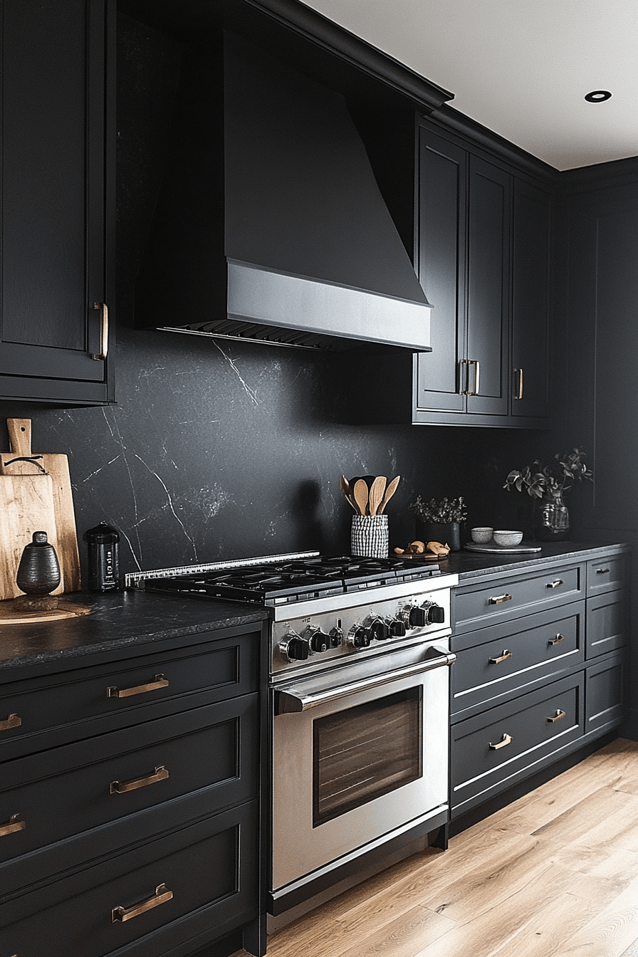 moody cottage kitchen