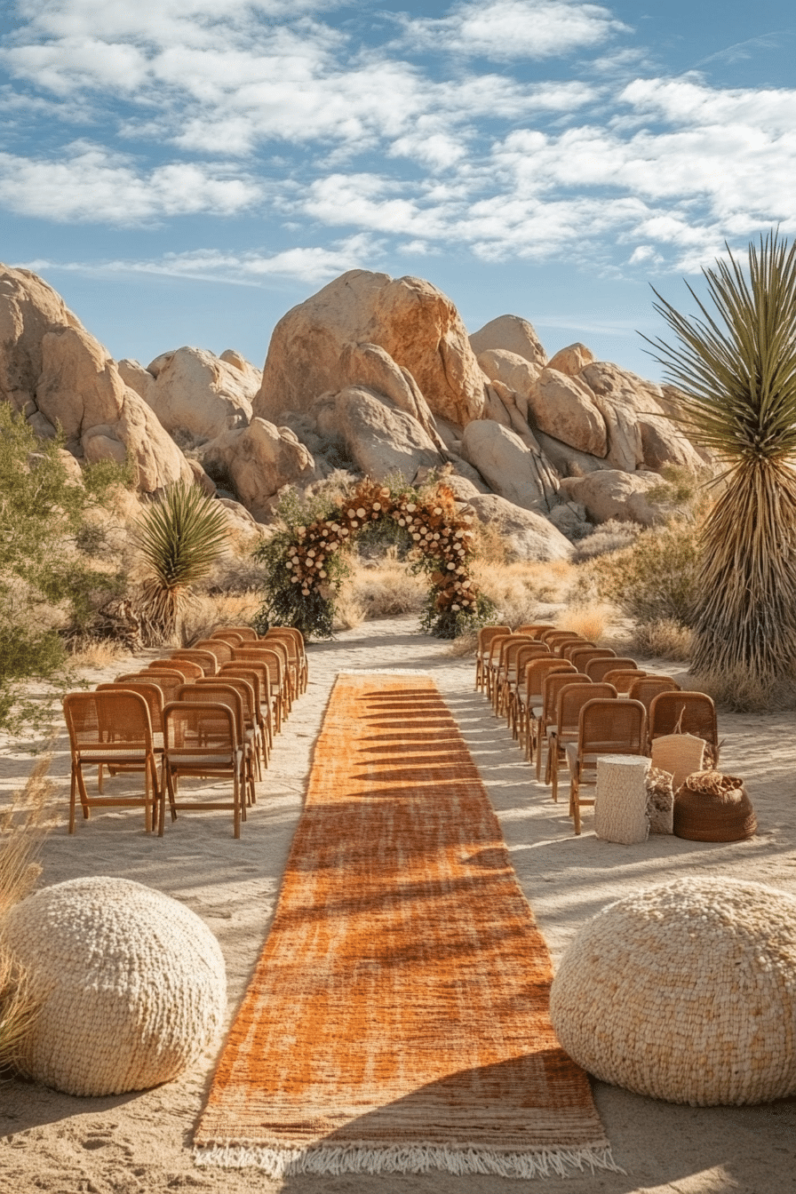 boho rustic wedding decor