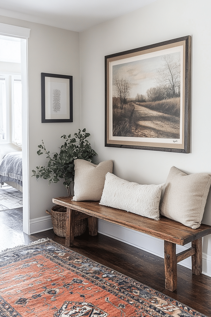 Small apartment entrance