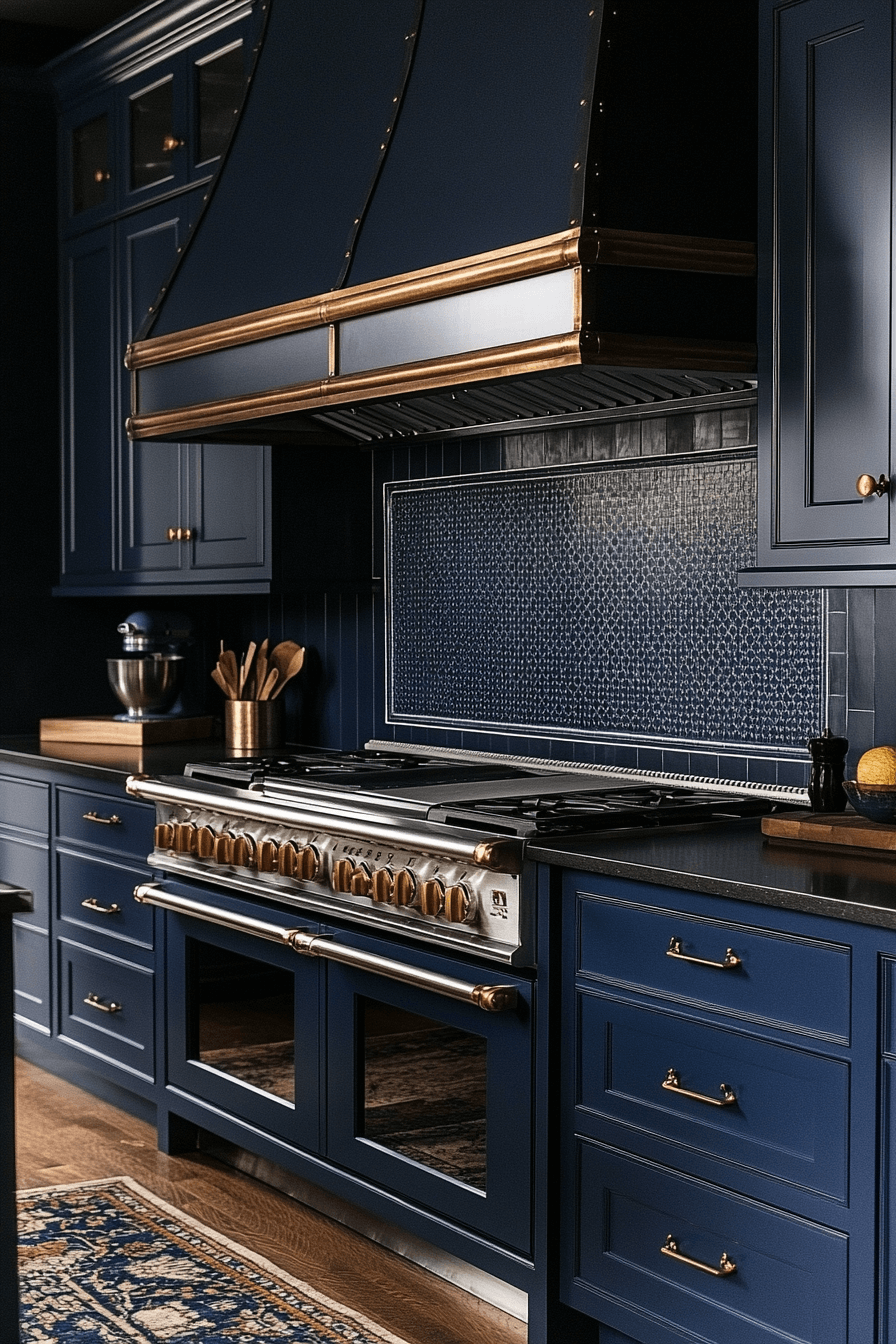 dark kitchen aesthetic