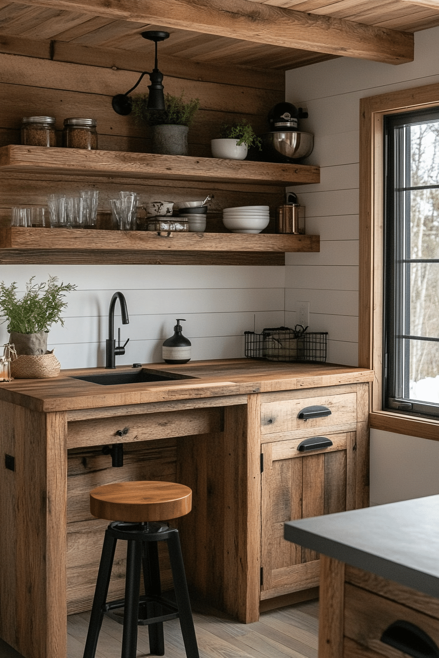 small cabin interiors