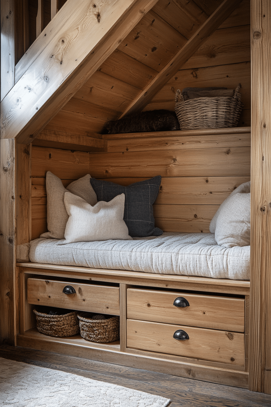 small cabin interiors