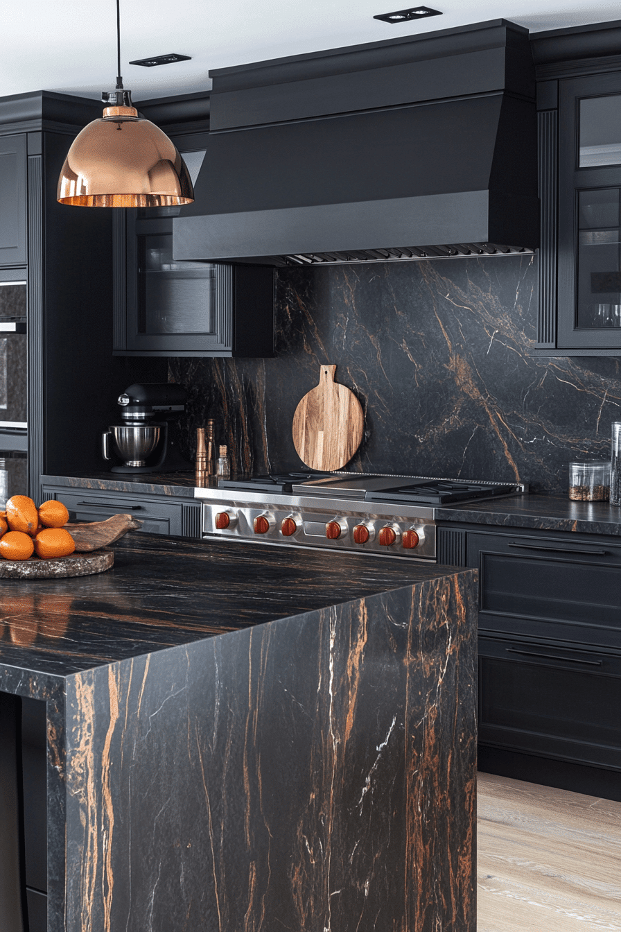 moody cottage kitchen