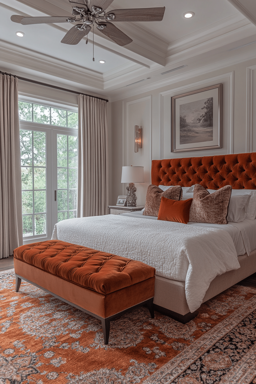 Luxury bedroom master