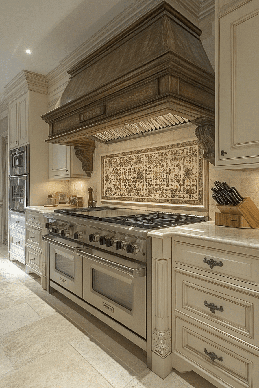 french provincial kitchen