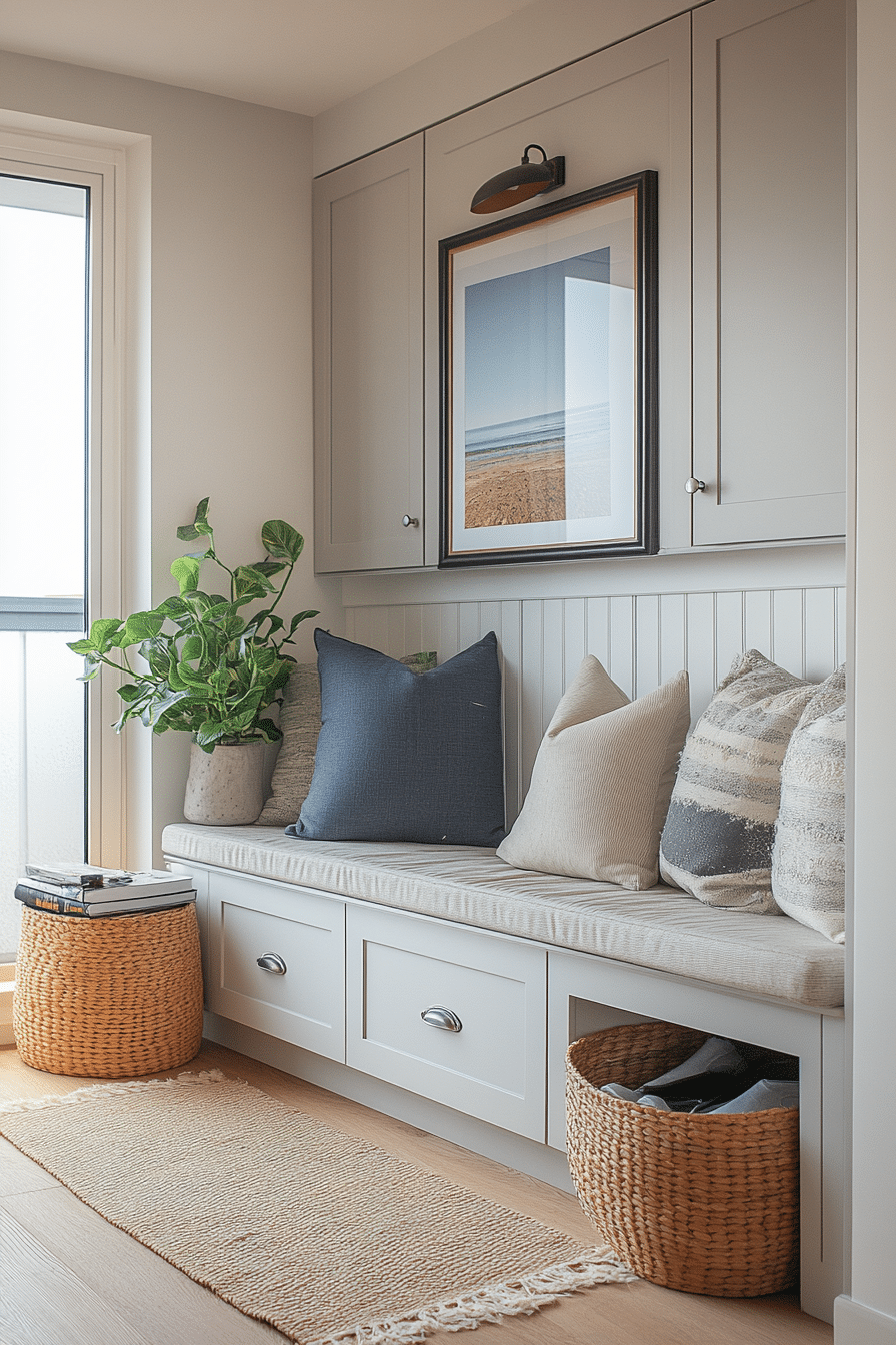 Small apartment entrance