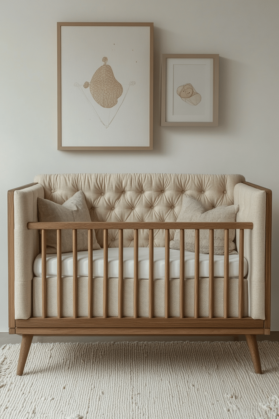 Modern Minimalist Baby Room
