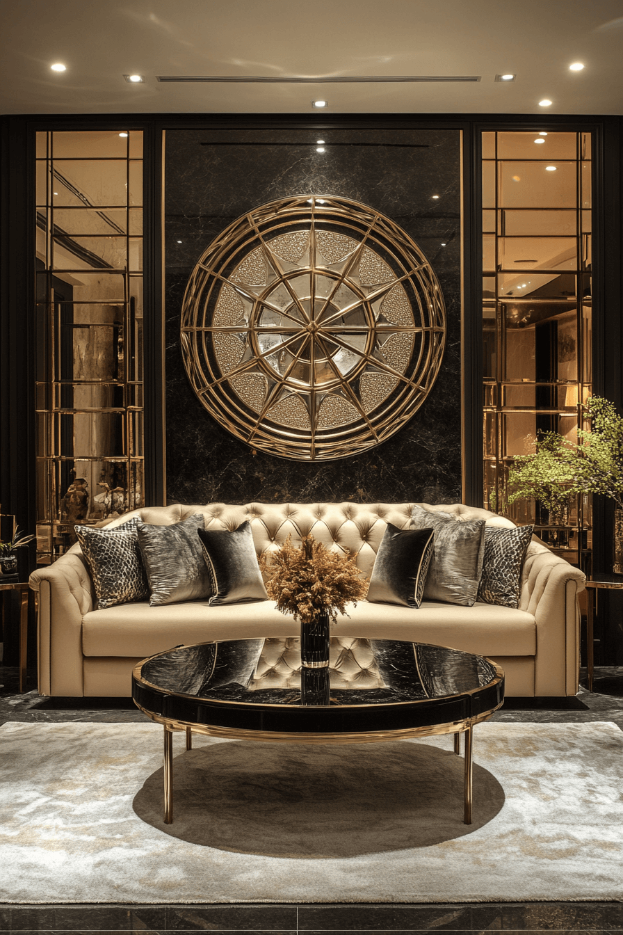 modern vintage interior